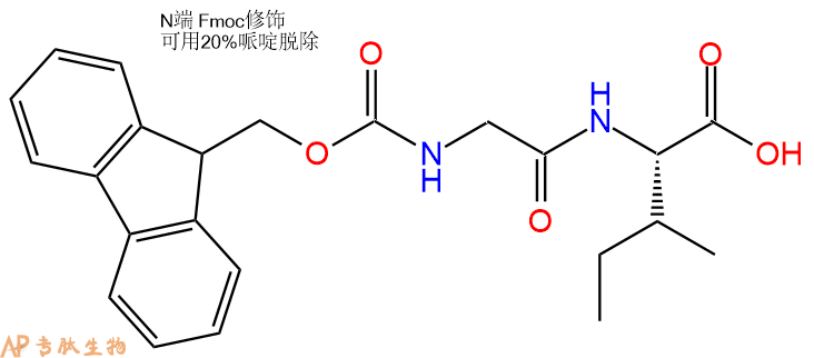 专肽生物产品Fmoc-Gly-Ile-OH