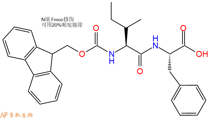 专肽生物产品Fmoc-Ile-Phe-OH