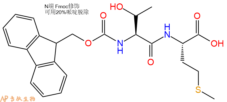 专肽生物产品Fmoc-Thr-Met-OH