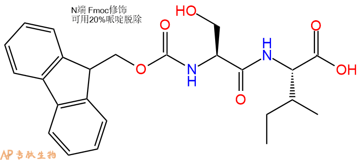 专肽生物产品Fmoc-Ser-Ile-OH