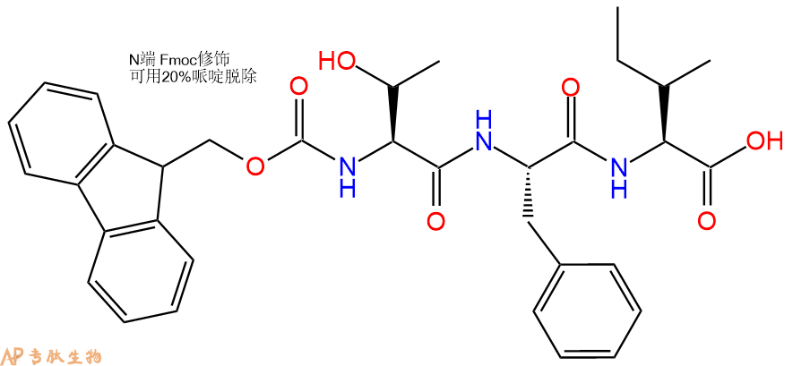 专肽生物产品Fmoc-Thr-Phe-Ile-OH