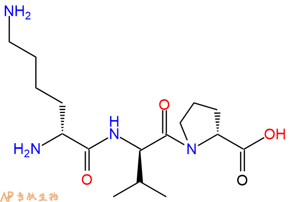 专肽生物产品H2N-DLys-DVal-DPro-OH