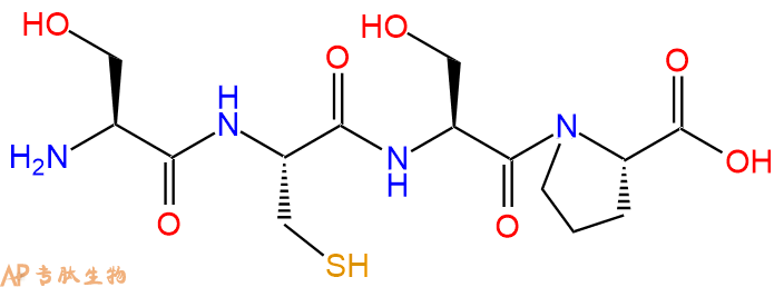 专肽生物产品H2N-Ser-Cys-Ser-Pro-OH