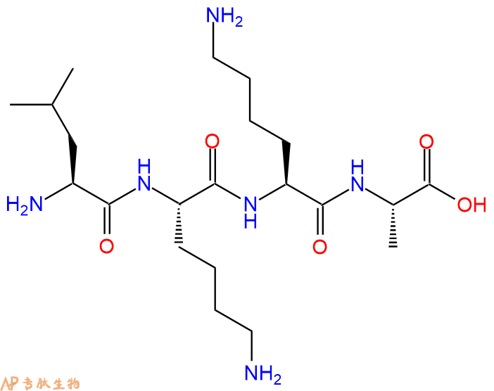 专肽生物产品H2N-Leu-Lys-Lys-Ala-OH