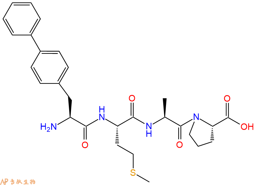专肽生物产品H2N-Bip-Met-Ala-Pro-OH