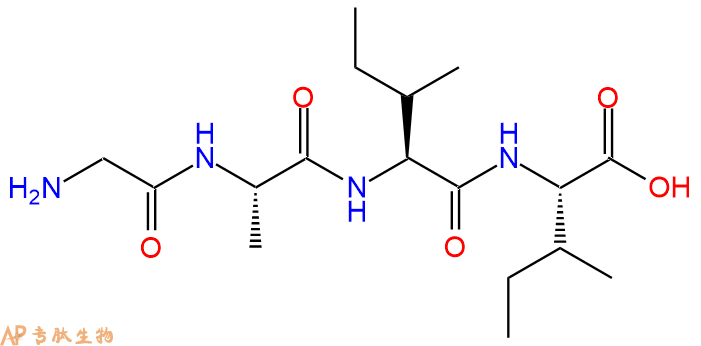 专肽生物产品H2N-Gly-Ala-Ile-Ile-OH