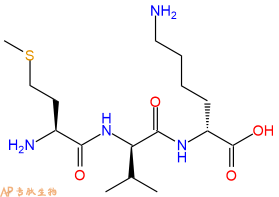 专肽生物产品H2N-Met-DVal-DLys-OH