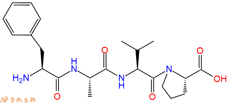 专肽生物产品H2N-Phe-Ala-Val-Pro-OH