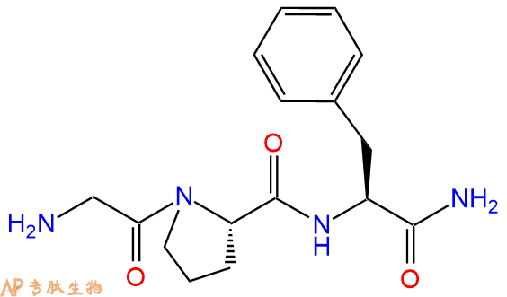 专肽生物产品H2N-Gly-Pro-Phe-NH2