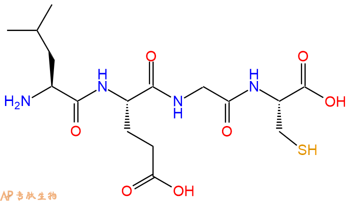 专肽生物产品H2N-Leu-Glu-Gly-Cys-OH