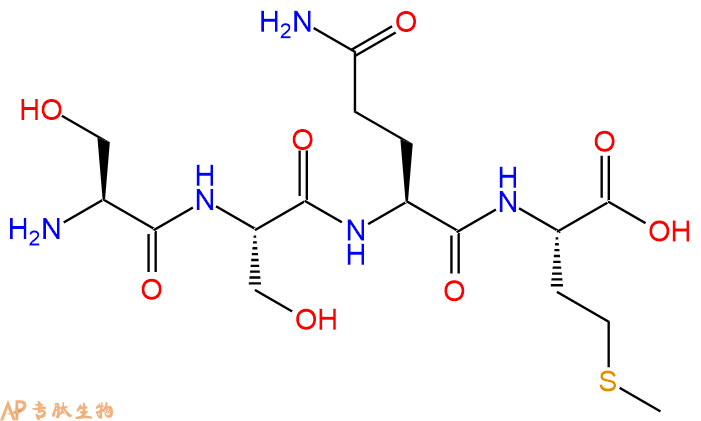 专肽生物产品H2N-Ser-Ser-Gln-Met-OH