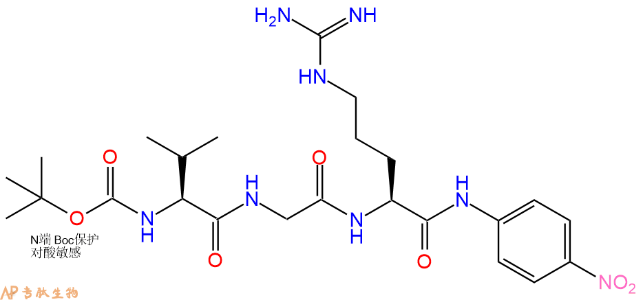 专肽生物产品Boc-Val-Gly-Arg-pNA