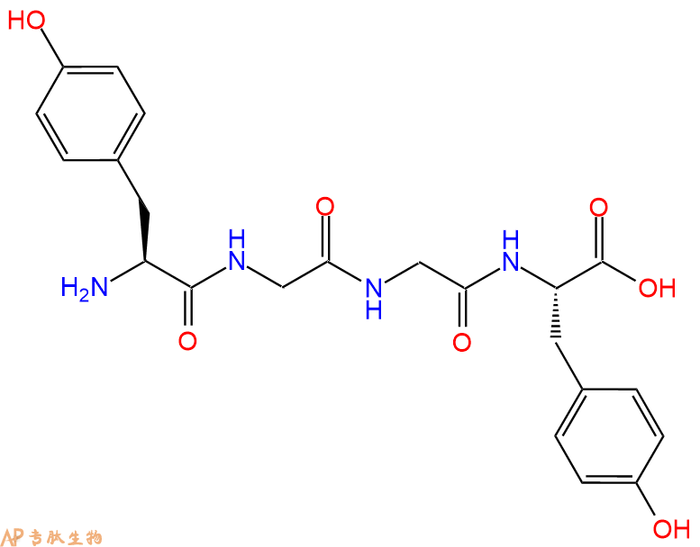 专肽生物产品H2N-Tyr-Gly-Gly-Tyr-OH