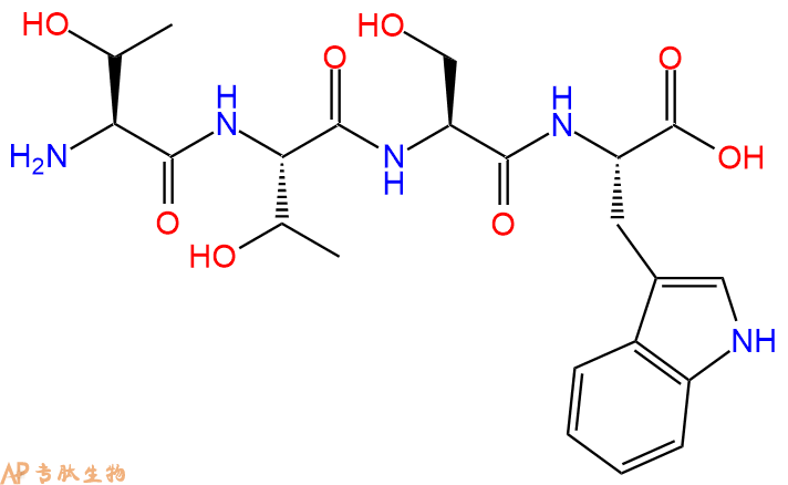 专肽生物产品H2N-Thr-Thr-Ser-Trp-OH