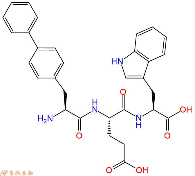 专肽生物产品H2N-Bip-Glu-Trp-OH
