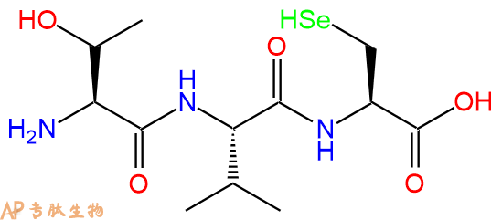 专肽生物产品H2N-Thr-Val-Sec-OH