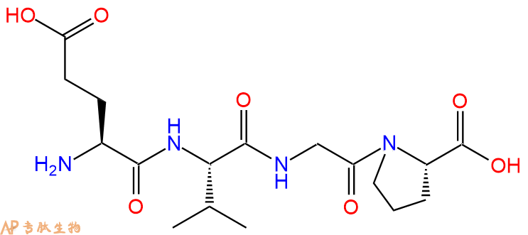 专肽生物产品H2N-Glu-Val-Gly-Pro-OH