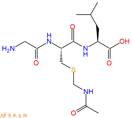 专肽生物产品H2N-Gly-Cys(Acm)-Leu-OH