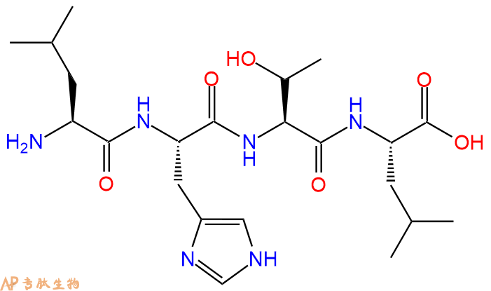专肽生物产品H2N-Leu-His-Thr-Leu-OH