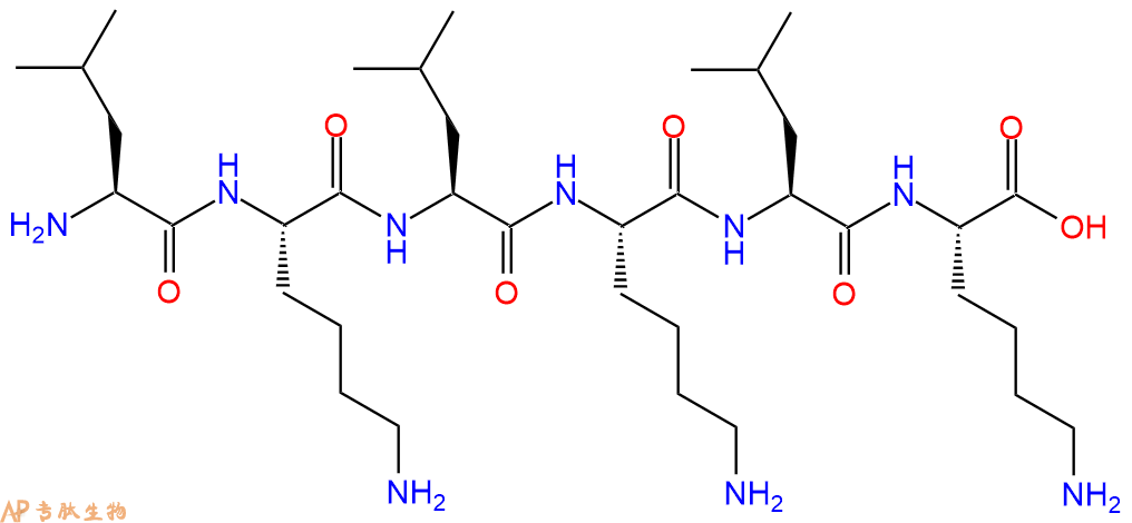 专肽生物产品H2N-Leu-Lys-Leu-Lys-Leu-Lys-OH