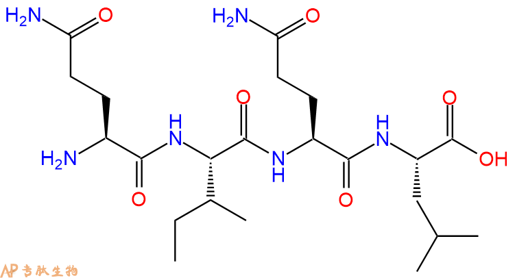 专肽生物产品H2N-Gln-Ile-Gln-Leu-OH