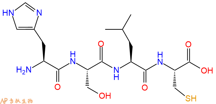 专肽生物产品H2N-His-Ser-Leu-Cys-OH
