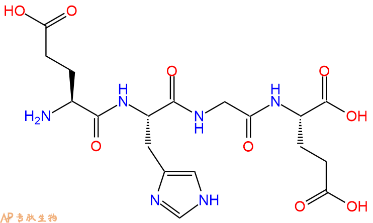 专肽生物产品H2N-Glu-His-Gly-Glu-OH