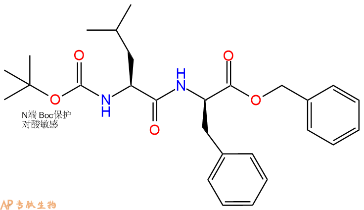 专肽生物产品一种双保护二肽Boc-Leu-DPhe-OBzl159549-96-9