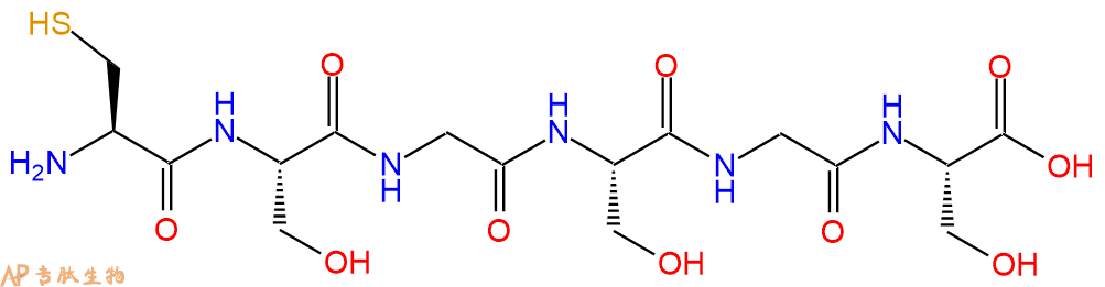 专肽生物产品H2N-Cys-Ser-Gly-Ser-Gly-Ser-OH
