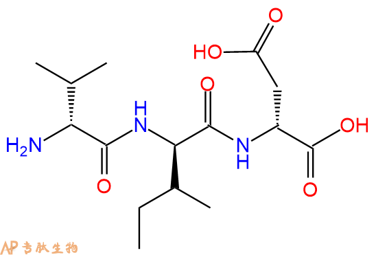 专肽生物产品H2N-DVal-DIle-DAsp-OH