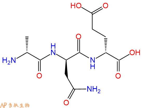 专肽生物产品H2N-DAla-DAsn-DGlu-OH