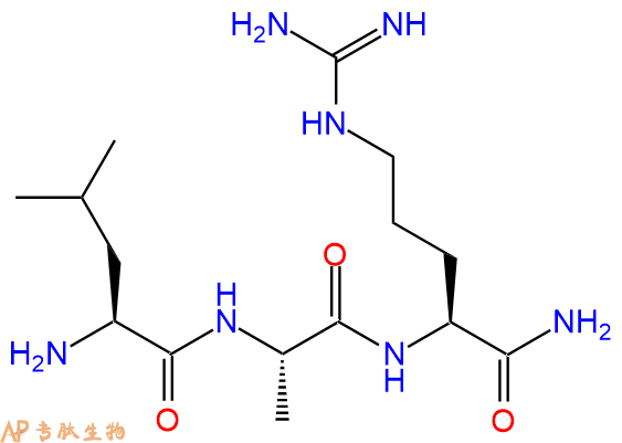 专肽生物产品H2N-Leu-Ala-Arg-NH2