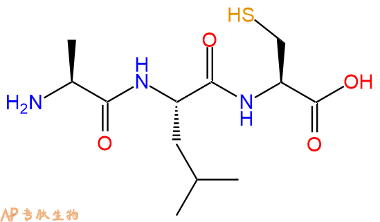 专肽生物产品H2N-Ala-Leu-Cys-OH