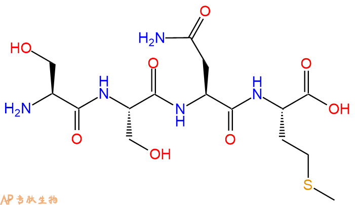 专肽生物产品H2N-Ser-Ser-Asn-Met-OH