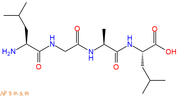 专肽生物产品H2N-Leu-Gly-Ala-Leu-OH