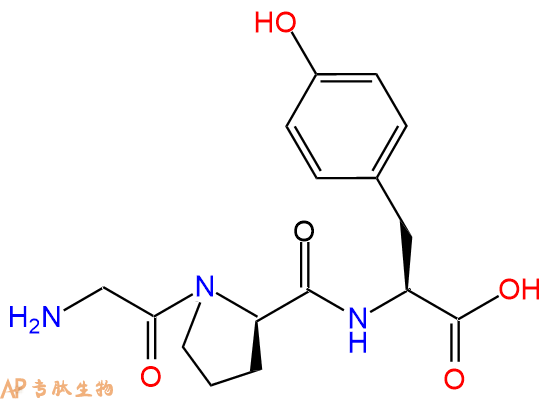 专肽生物产品H2N-Gly-DPro-Tyr-OH