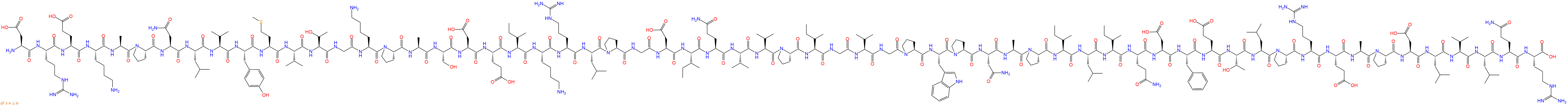 专肽生物产品H2N-Asp-Arg-Glu-Lys-Ala-Pro-Asn-Leu-Val-Tyr-Met-Val-Thr-Gly-Lys-Pro-Ala-Ser-Asp-Glu-Ile-Lys-Arg-Leu-Pro-Gly-Asp-Ile-Gln-Val-Val-Pro-Ile-Gly-Val-Gly-Pro-Trp-Pro-Asn-Ala-Pro-Ile-Leu-Ile-Gln-Asp-Phe-Glu-Thr-Leu-Pro-Arg-Glu-Ala-Pro-Asp-Leu-Val-Leu-Gln-Arg-OH