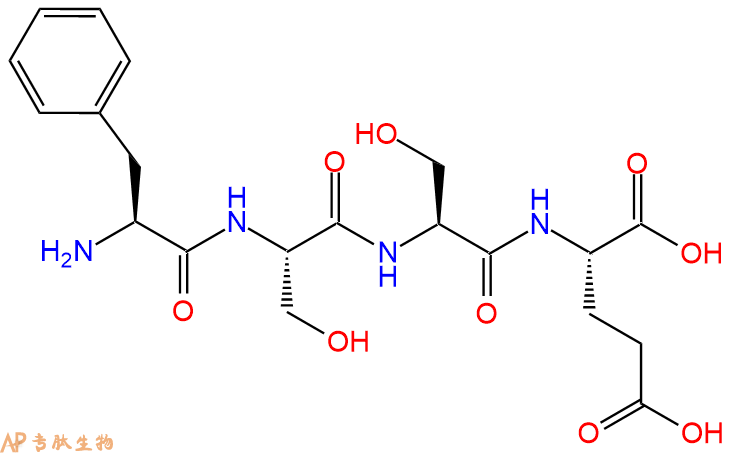 专肽生物产品H2N-Phe-Ser-Ser-Glu-OH