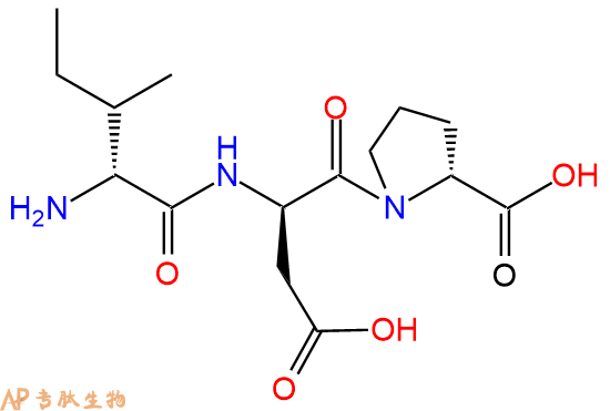 专肽生物产品H2N-DIle-DAsp-DPro-OH