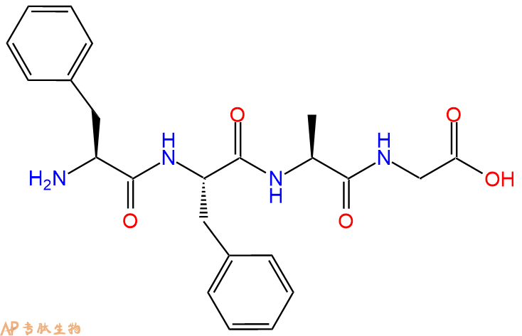 专肽生物产品H2N-Phe-Phe-Ala-Gly-OH