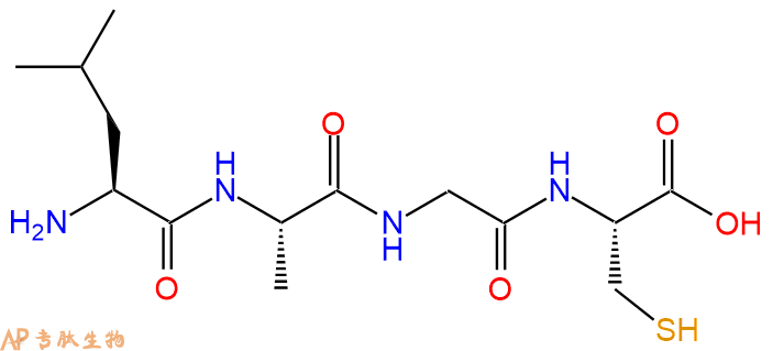 专肽生物产品H2N-Leu-Ala-Gly-Cys-OH