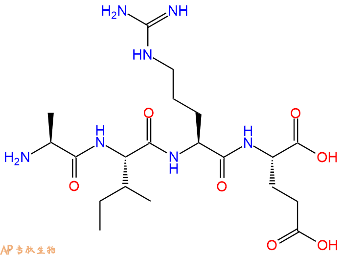 专肽生物产品H2N-Ala-Ile-Arg-Glu-OH