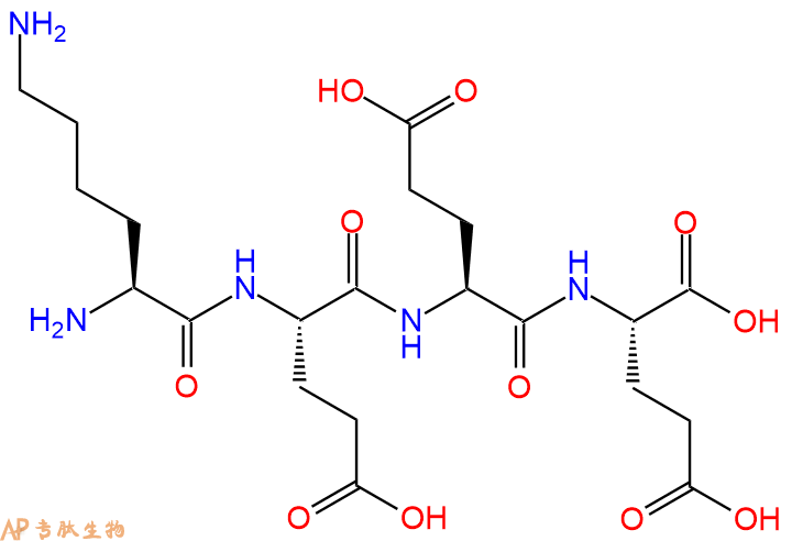 专肽生物产品H2N-Lys-Glu-Glu-Glu-OH