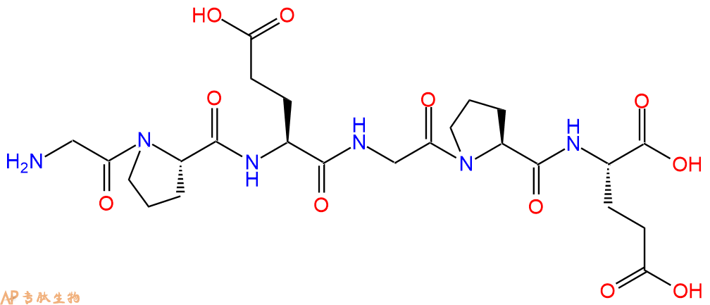 专肽生物产品H2N-Gly-Pro-Glu-Gly-Pro-Glu-OH