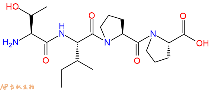 专肽生物产品H2N-Thr-Ile-Pro-Pro-OH