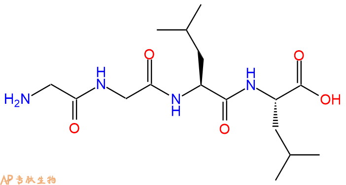 专肽生物产品H2N-Gly-Gly-Leu-Leu-OH