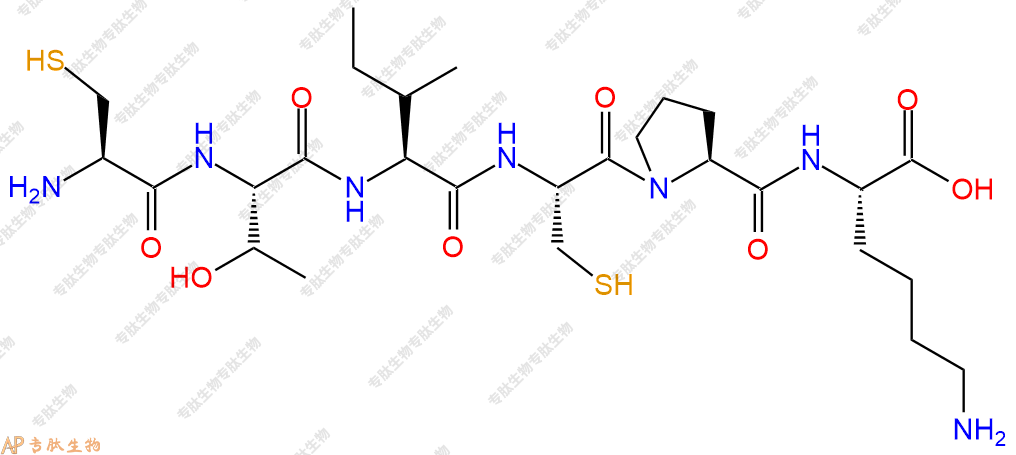专肽生物产品H2N-Cys-Thr-Ile-Cys-Pro-Lys-OH