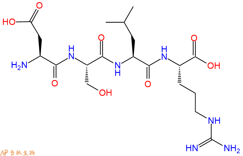 专肽生物产品H2N-Asp-Ser-Leu-Arg-OH