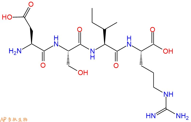 专肽生物产品H2N-Asp-Ser-Ile-Arg-OH