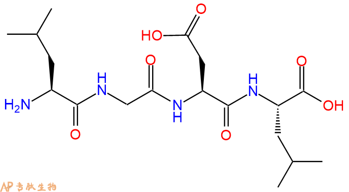 专肽生物产品H2N-Leu-Gly-Asp-Leu-OH